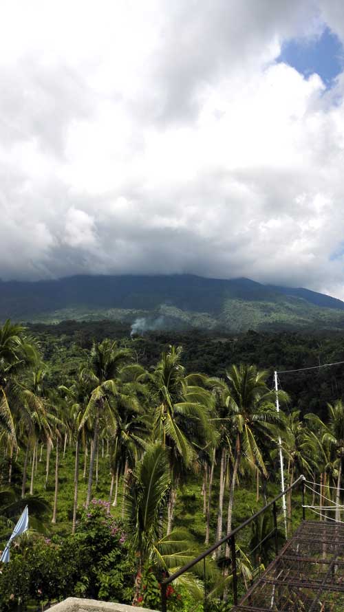 Panicuason atop Mt. Isarog